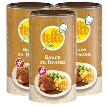 tellofix Sauce zu Braten ff (3 x 800 g/á 8 l)