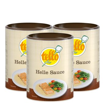 Tellofix Helle Sauce 3 x 400 g (ergibt je 3,3 Liter)