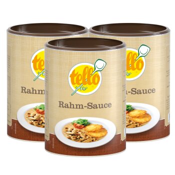 tellofix Rahm-Sauce (3 x 364 g/á 3,25 l)