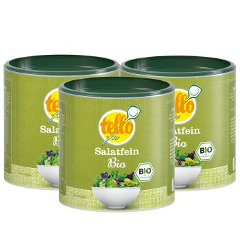 Salatfein Bio (3 x 320 g) tellofix
