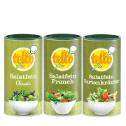 Salatfein Trio (Classic, French, Gartenkräuter)...