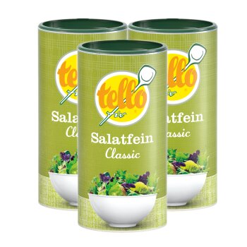 Salatfein Classic (3 x 300 g) tellofix Salat-Dressing