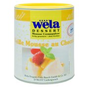 Weiße Mousse au Chocolat (500 g) wela Dessert