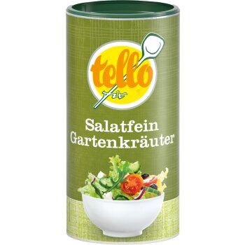 Salatfein Gartenkräuter (220 g) tellofix Salat-Dressing